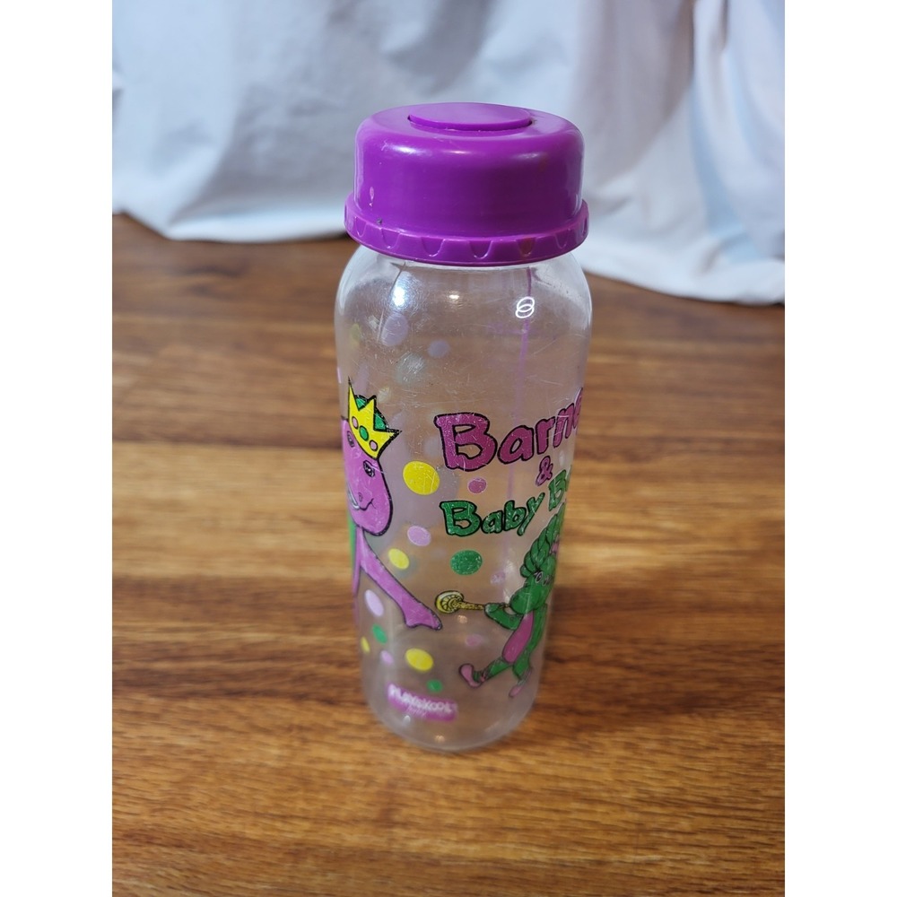 Vintage‎ Barney & Baby Bop Playskool Baby Bottle